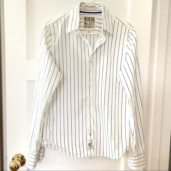 Ruehl No.925 Other - Ruehl No. 925 Men white with blue stripe Size S